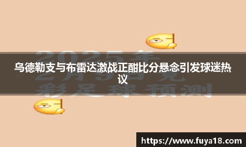 乌德勒支与布雷达激战正酣比分悬念引发球迷热议